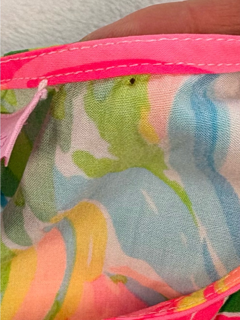 LILLY PULITZER So A-Peeling Tybee Romper Tropical Sleeveless Medium - Picture 9 of 12
